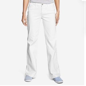 Eddie Bauer Curvy Denim Trousers